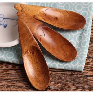 tapas wooden serving spoons