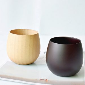 big belly wooden beer cups