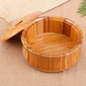 bamboo food storage container